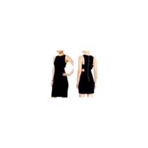 Aqua Dresses Black Cutout Bloomingdales Cocktail Dress Size 2